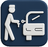 시작 위치 아이콘